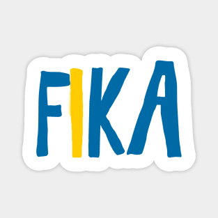 Swedish Fika Sweden Coffee break Magnet