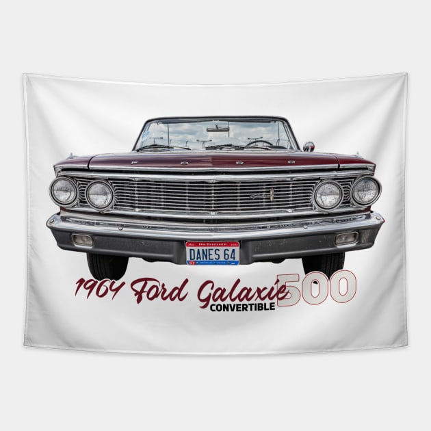 1964 Ford Galaxie 500 Convertible Tapestry by Gestalt Imagery