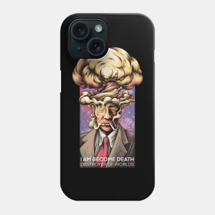 Nuclear head - I am become death Phone Case