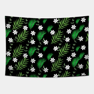 green leaf pattern Tapestry