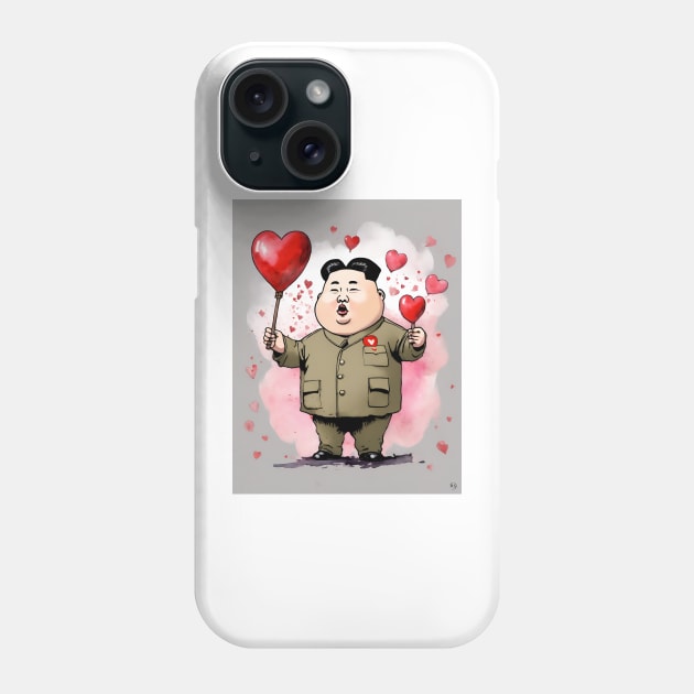 Supreme Leader Valentine Phone Case by ArtShare