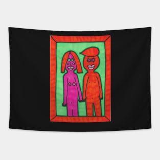 A Couple of Redheads Tapestry