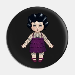 Tattooed Dollie Pin