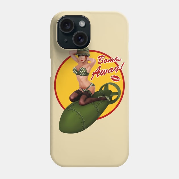 Bombs Away Phone Case by SquareDog