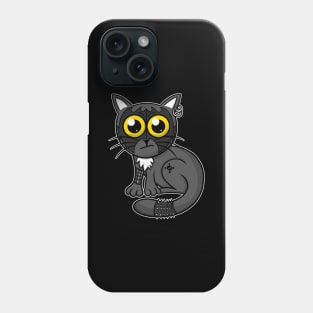 Funny Hard Rock Kitty - Heavy Metal Cat Phone Case