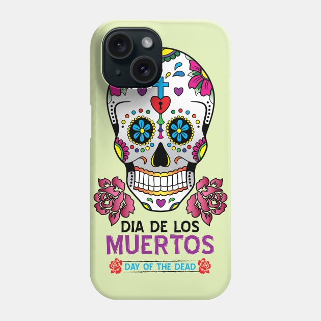 Dia de los Muertos Phone Case by Wearable Designs