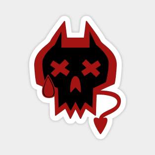 DEVIL'S SKULL VARIANT 1 Magnet