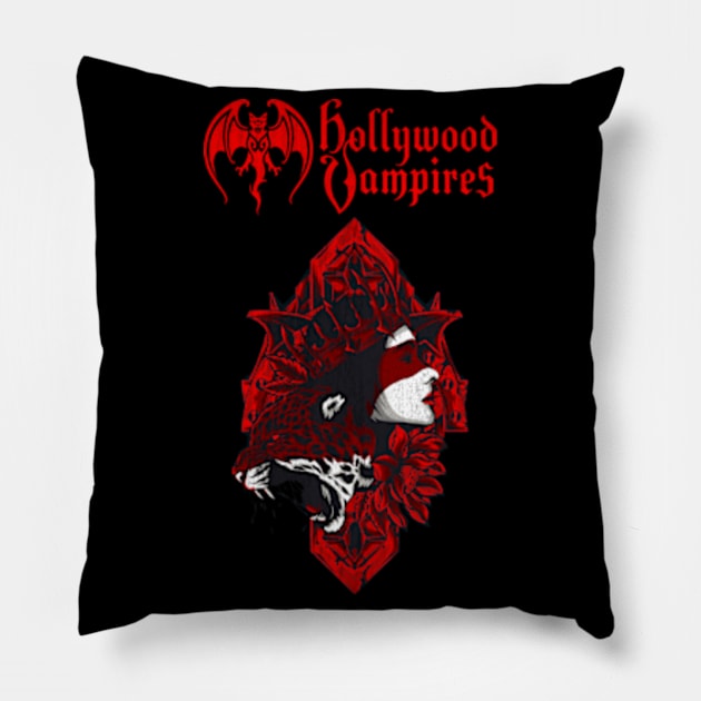 Hollywood Vampires My Generation Pillow by Rooscsbresundae