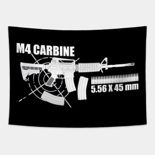 M4 Carbine Tapestry