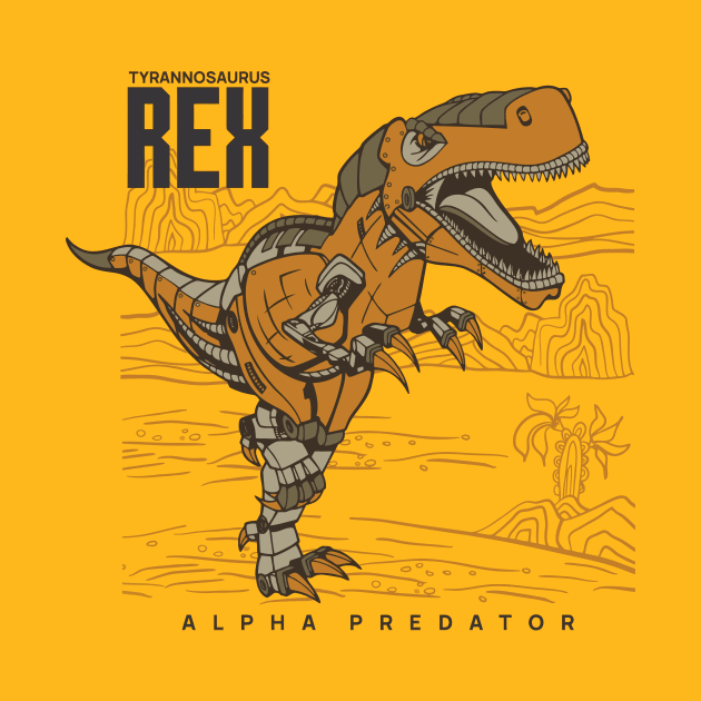 Robotic T-Rex: The Alpha Predator by WorldDinosaurs