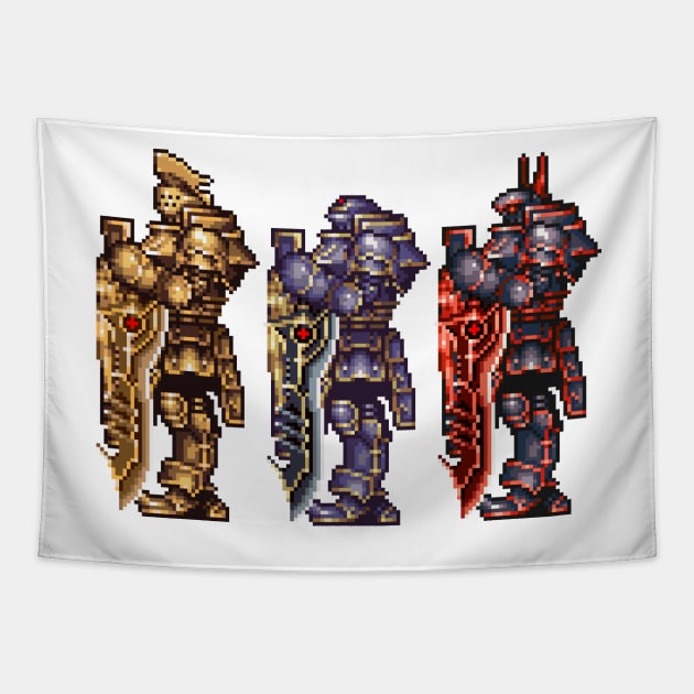 Giant Armor Tapestry by SpriteGuy95