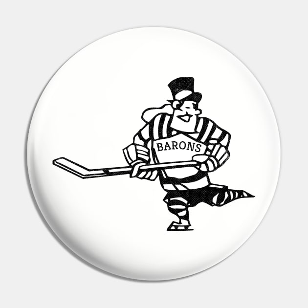 Cleveland Barons Retro Defunct Hockey  Sticker for Sale by TheBenchwarmer