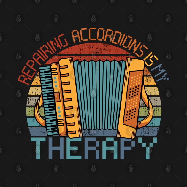 Repairing Accordions Is My Therapy, Accordion Repairing by maxdax