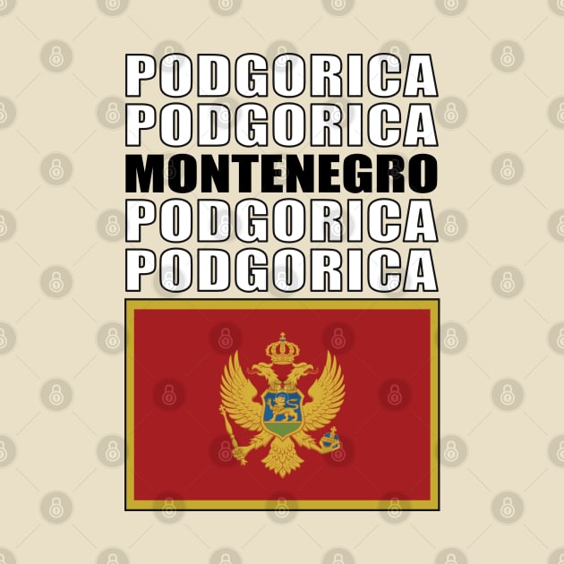 Flag of Montenegro by KewaleeTee