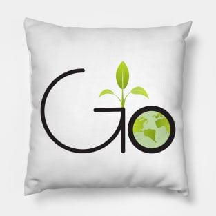 Go Green Pillow