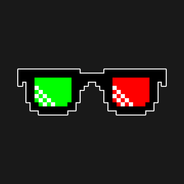 3D Nerd Glasses by Mamon