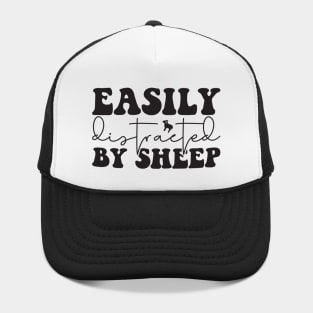 Easily Distracted by Sheep Hat