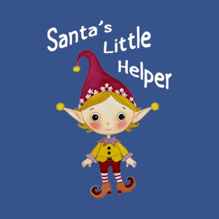 Santa's little helper, Christmas elf gift T-Shirt