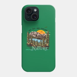 Coloful nature design Phone Case