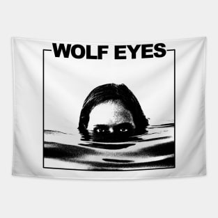 Wolf Eyes rock Tapestry