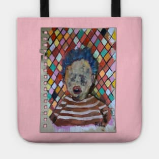 Cartoon ACID Clown | Weird Florida Man War Pig | Duck Acid | Bad Hero Portrait Lowbrow Pop Surreal Art | Youtube Star | Masterpieces | Original Oil Painting By Tyler Tilley Tote