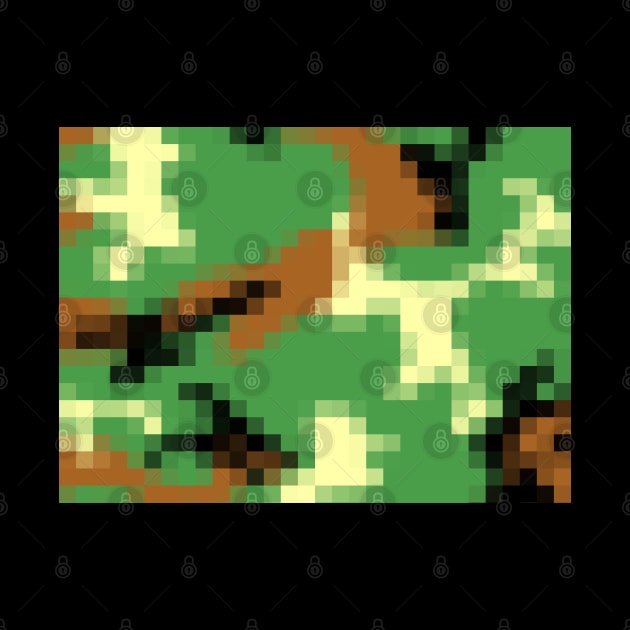 Pixelated Army Camouflage Design by DankFutura