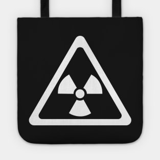 Radioactive Symbol Warning Sign - Triangular Tote