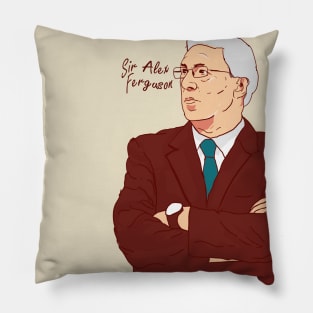 Sir Alex Ferguson Cartoonistic Pillow