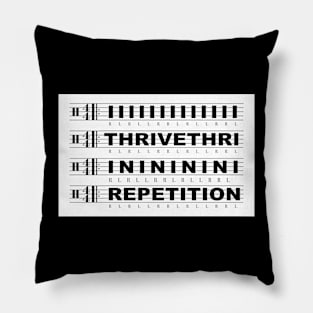 Drummer Mantra No. 1 Pillow