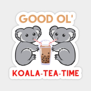 Good Ol' Koala tea time Magnet