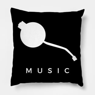 Music Turntable Vinyl Player Pillow