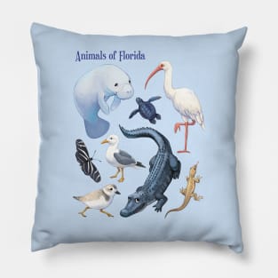 Animals of Florida Pillow