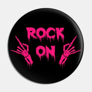 Devils Horns Rocker Pin