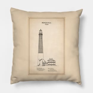 Pensacola Lighthouse - Florida - SD Pillow