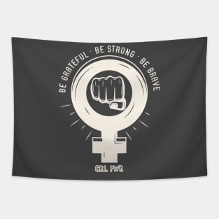 feminist sorority - feminism girl power Tapestry