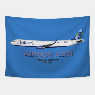 Airbus A321 - JetBlue Airways Tapestry