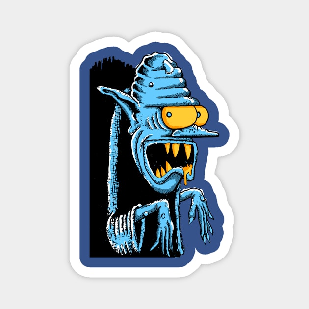 Creepin' after dark. Magnet by PungentBasementArt