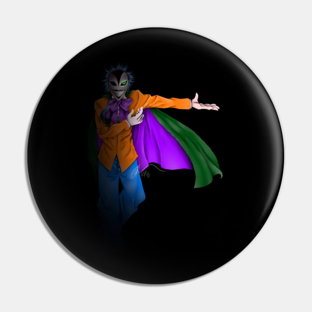 Joker Pin by ThatCatObsessedDemon