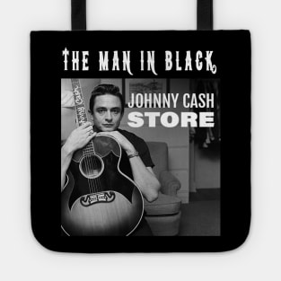 johnny cash store The Man in Black Graphic Tee song Poster vintage design, Singer TShirt Sweatshirt T-shirt LTL12 T-Shirt Tote