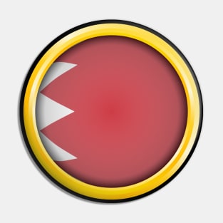 Bahrain State Flag Pin