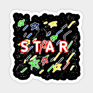 Colorful Stars Magnet