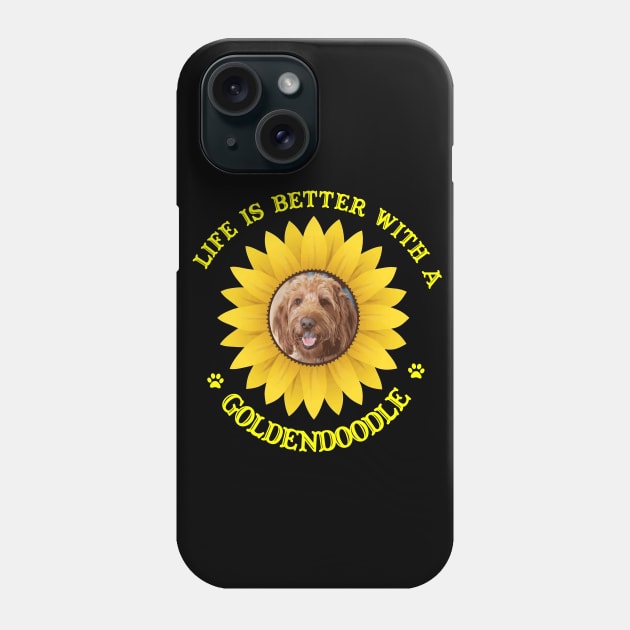 Goldendoodle Lovers Phone Case by bienvaem