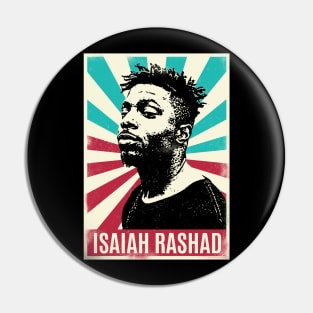 Vintage Retro Isaiah Rashad Pin