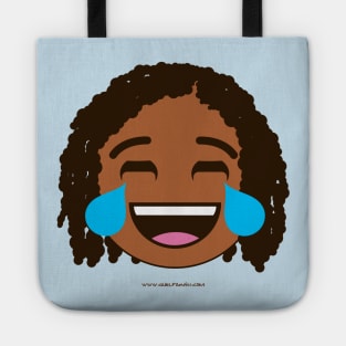 Noiremoji Laughing and Crying Tote