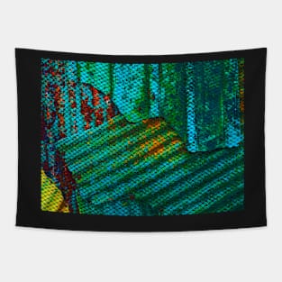 Corrugation and Netting Tapestry