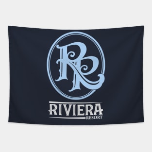 Riviera Resort Logo II Tapestry