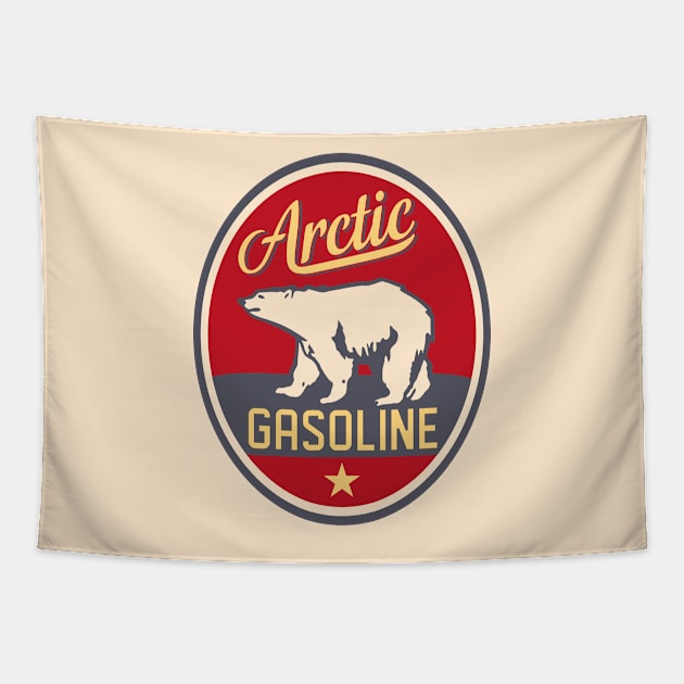 Arctic Gasoline Tapestry by Wintrly