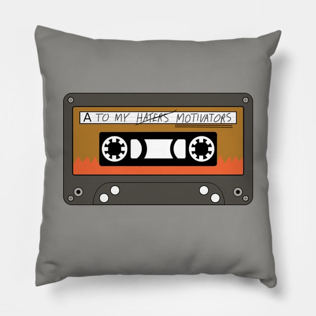 Mixtape Pillow by wondrous