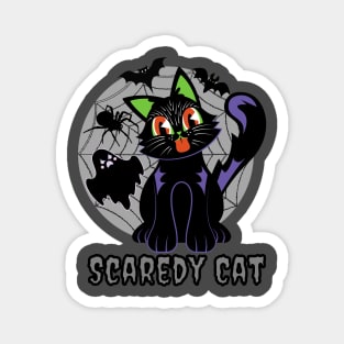 Scaredy Cat Magnet