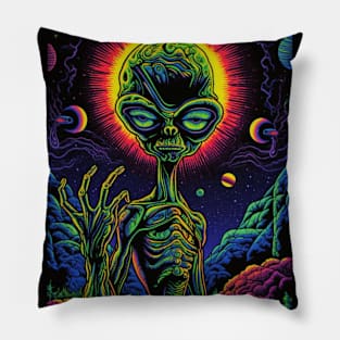 Alien Glow Pillow